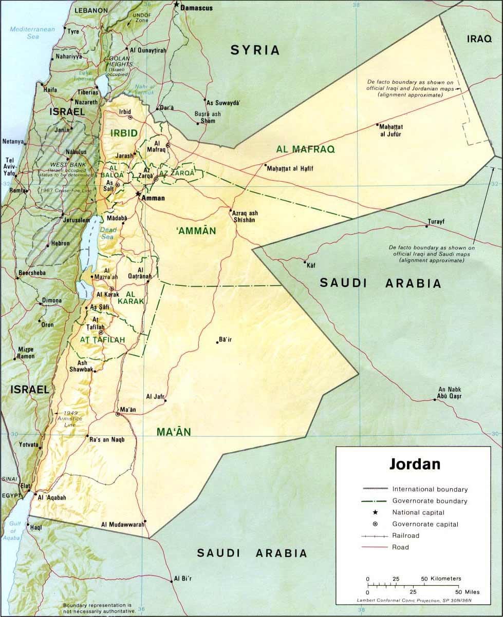 نقشه sweimeh اردن 