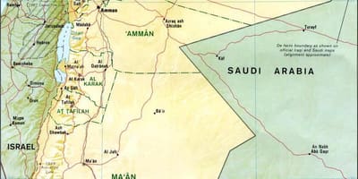 نقشه sweimeh اردن 