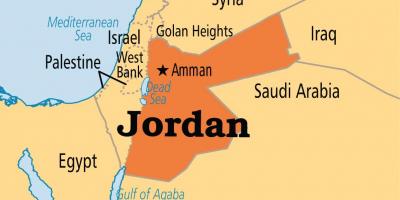 اردن نقشه محل
